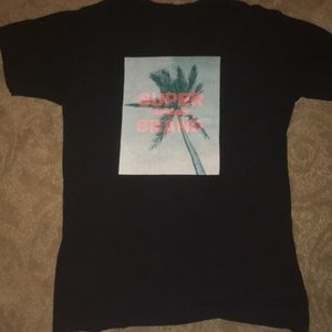 Black t-shirt super brand